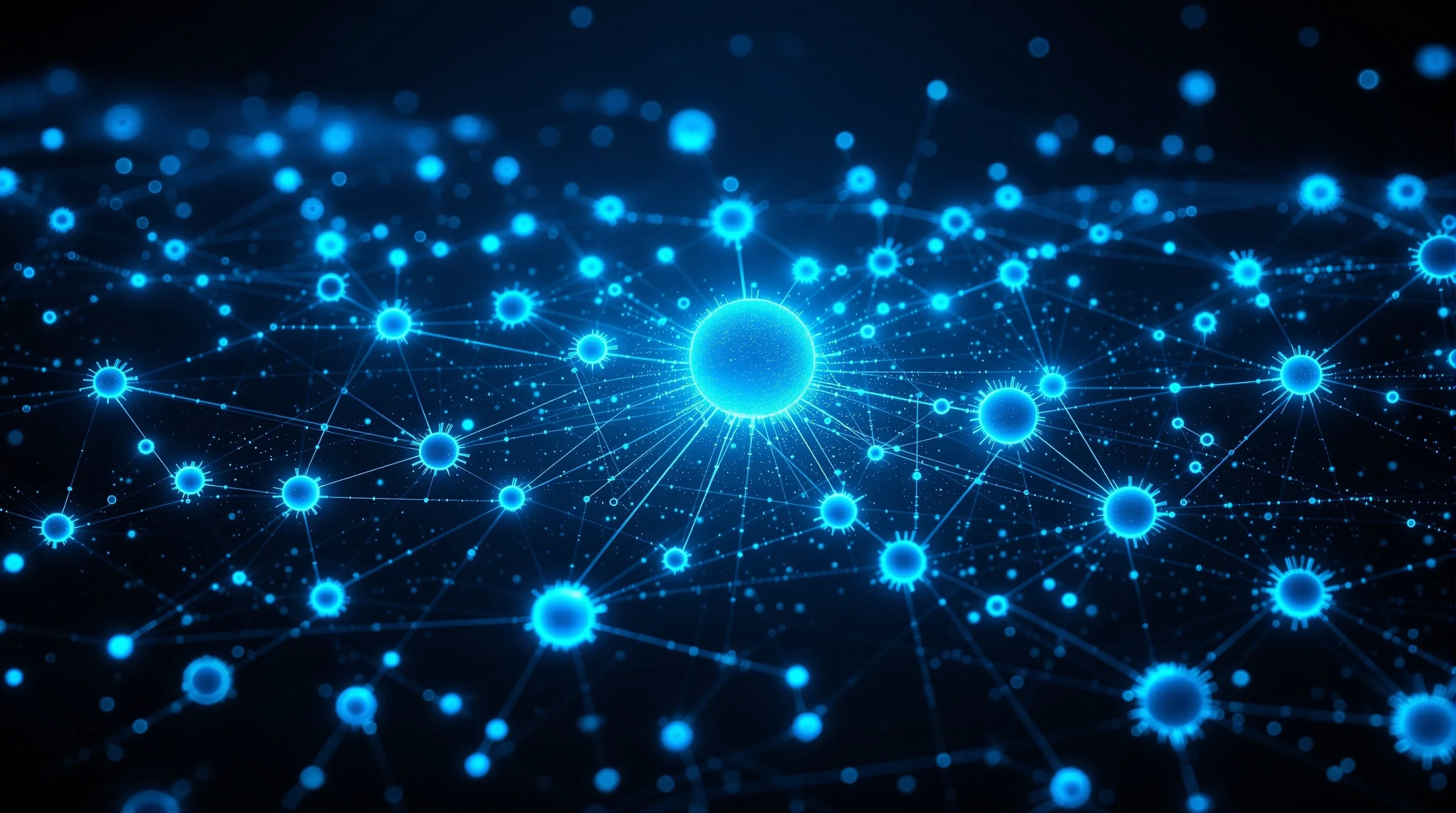 Rede de 30 agentes IA interconectados