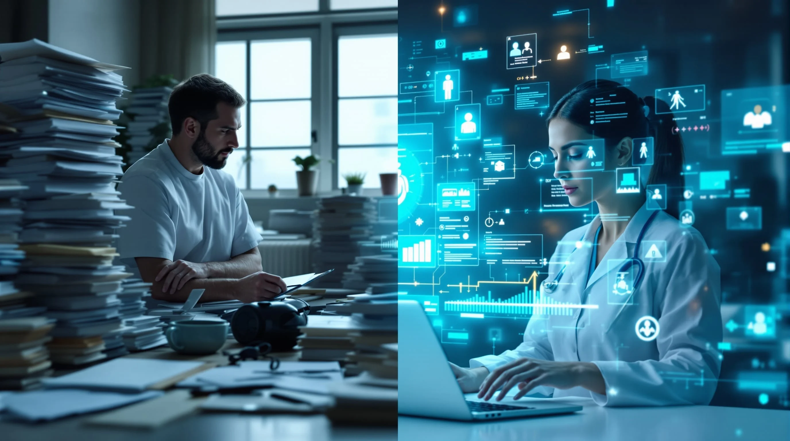 Comparação de produtividade